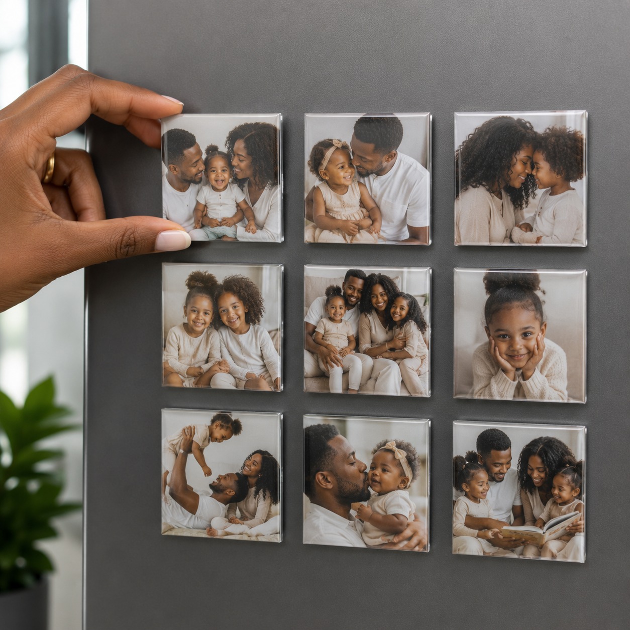 RK360 personalized photo magnets